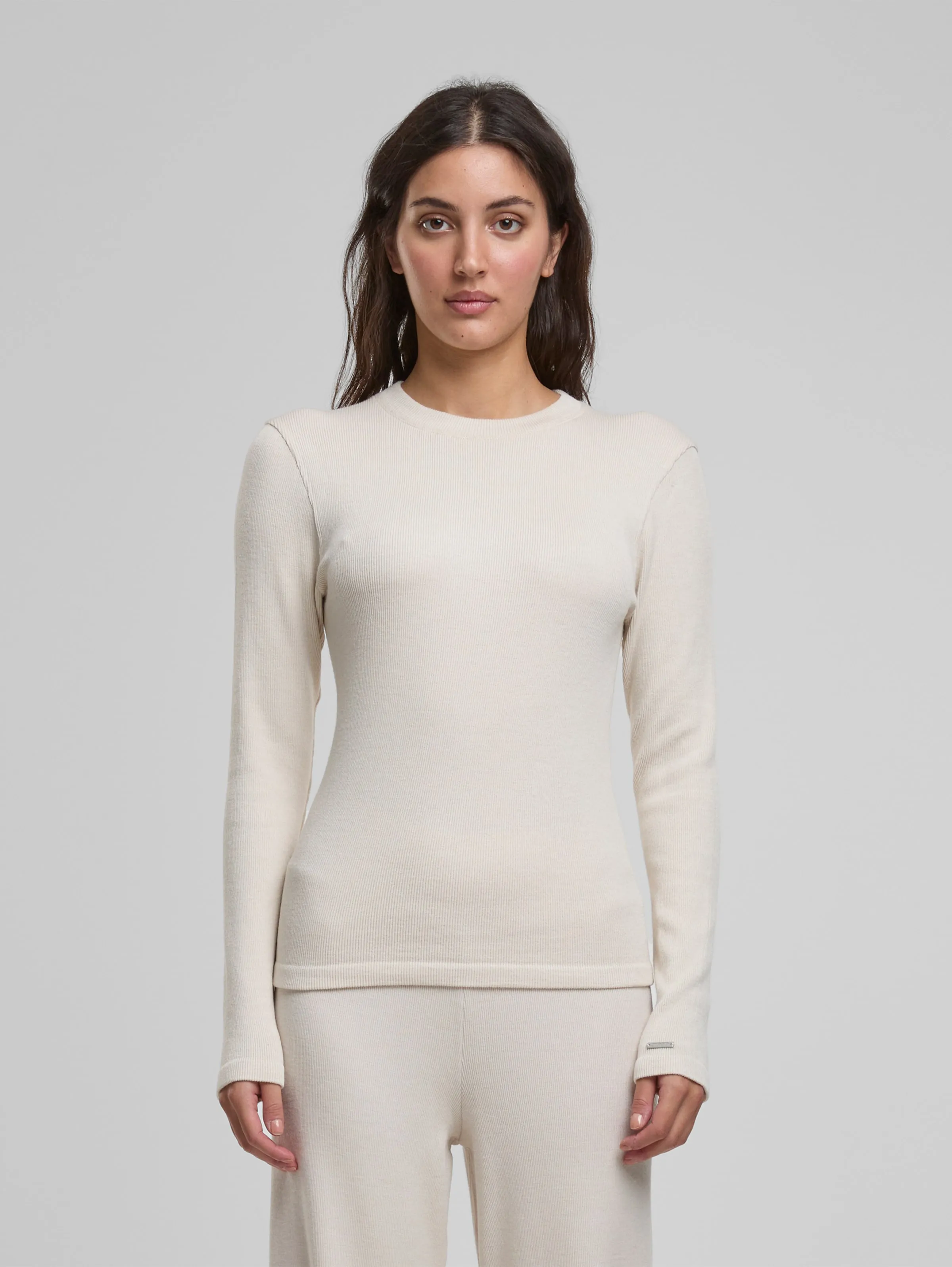 aim'n ribbed Wool