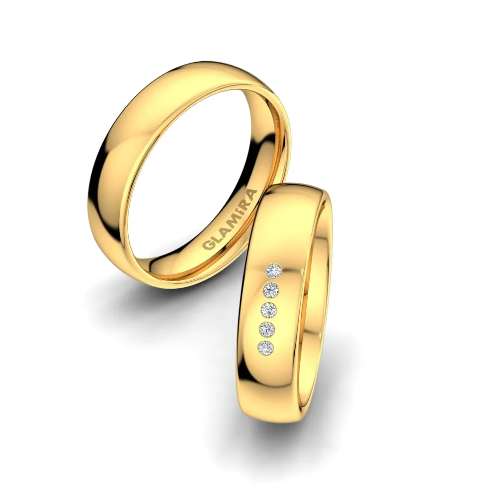 Anillo de boda Classic Emotion 5 mm