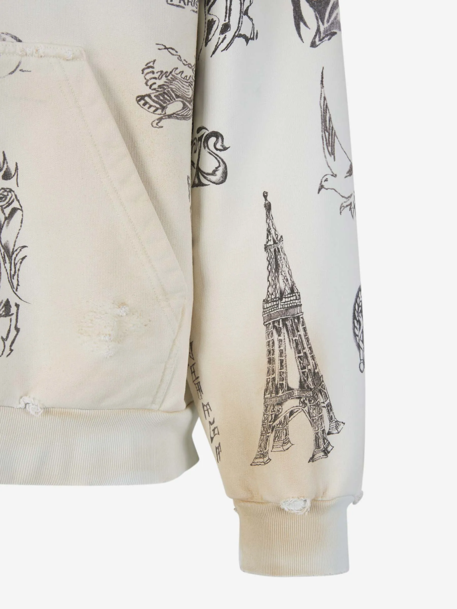 Balenciaga Sudadera Tat Medium Fit