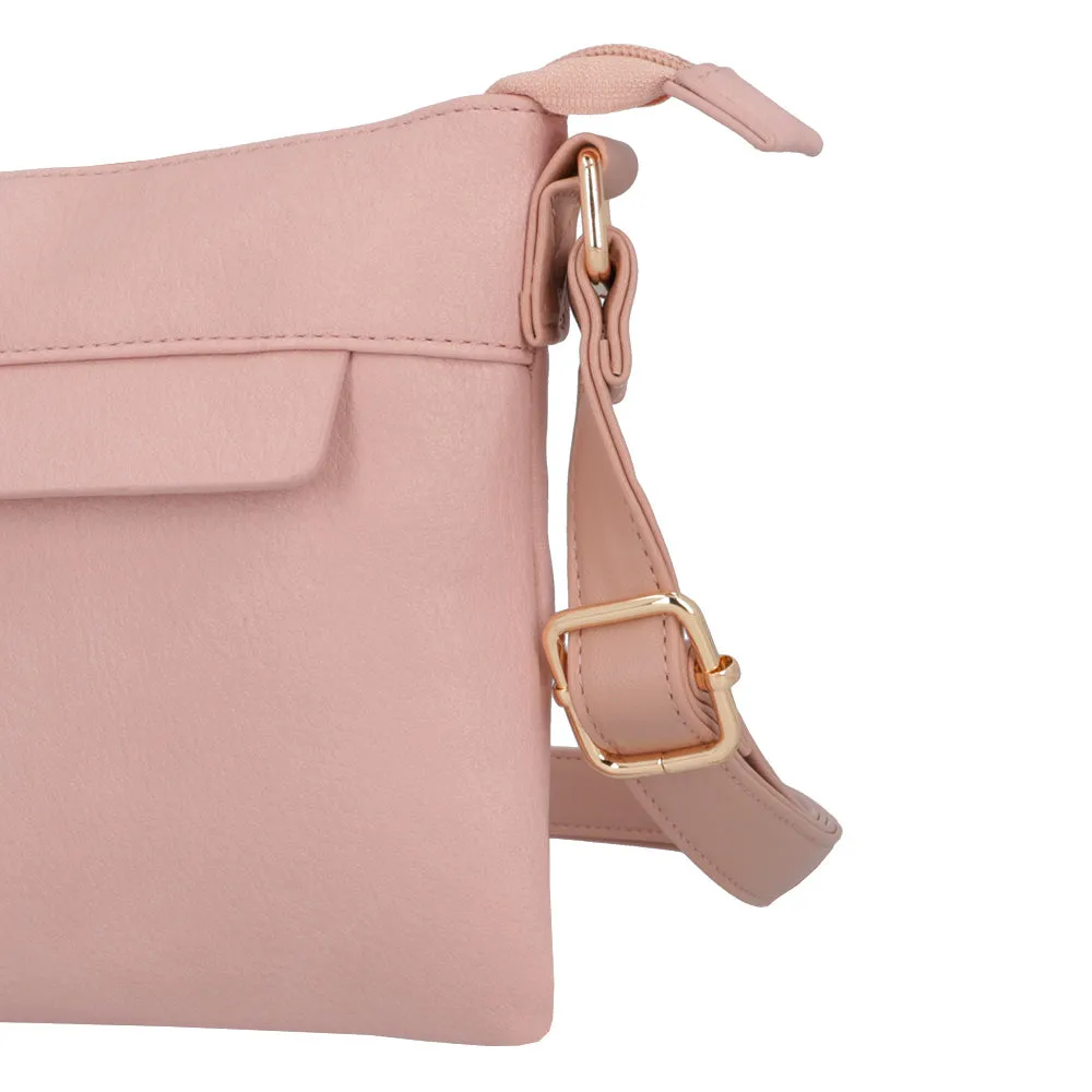 Bandolera Albury rosada