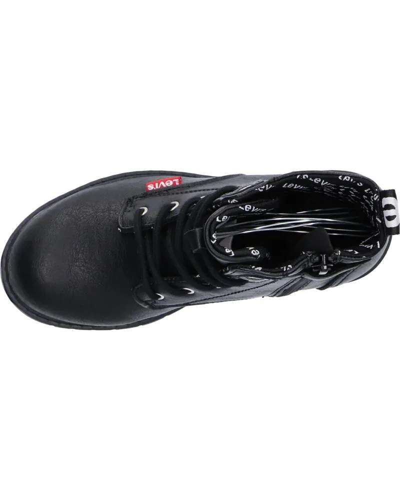 Botas de Niña y Niño LEVIS VPHI0022S PASADENA 0003 BLACK