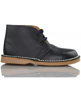 Botines de Niña y Niño ARANTXA BOTIN PIEL MARINO