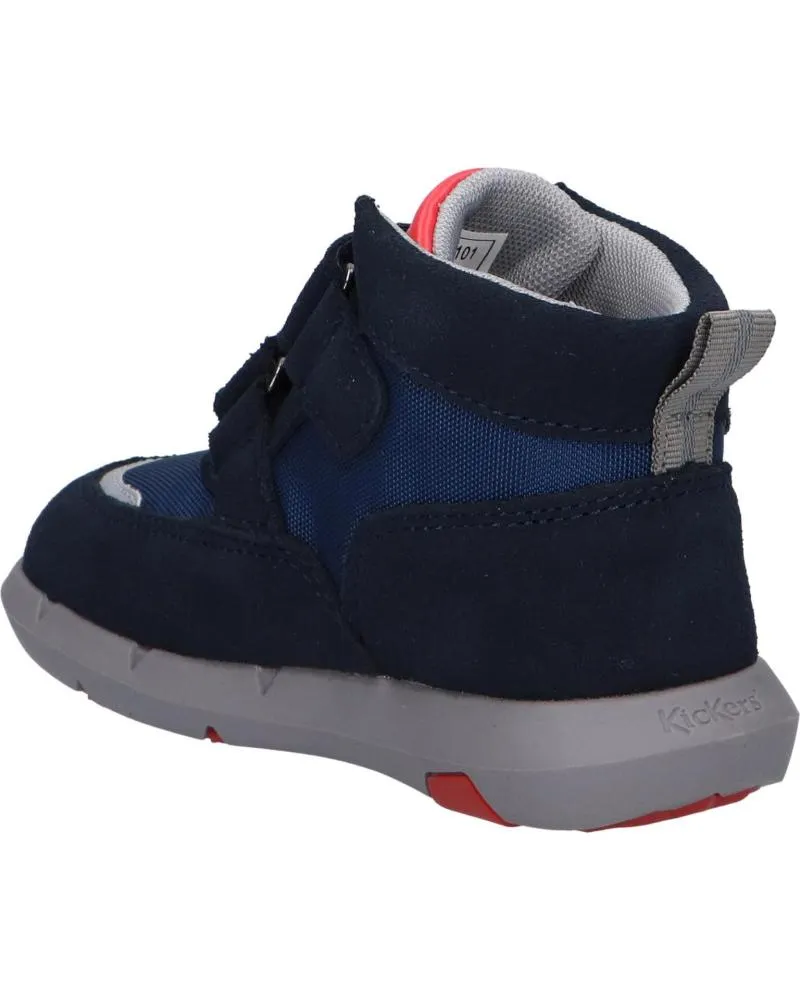 Botines de Niña y Niño KICKERS 878780-10 JUNIBO 101 MARINE