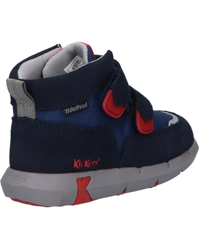 Botines de Niña y Niño KICKERS 878780-10 JUNIBO 101 MARINE