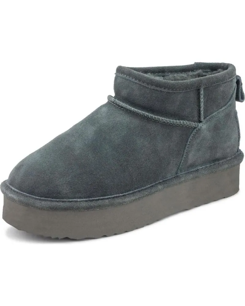 Botines NATURAL WORLD  de Mujer BOTA DE MUJER 7309 GLEN  GRIS