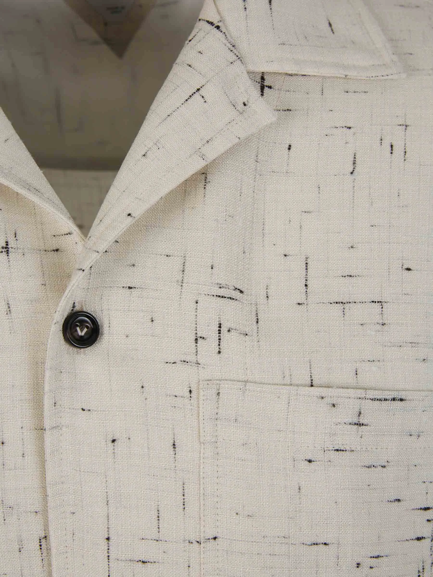 Camisa Texturizada Bolsillo
