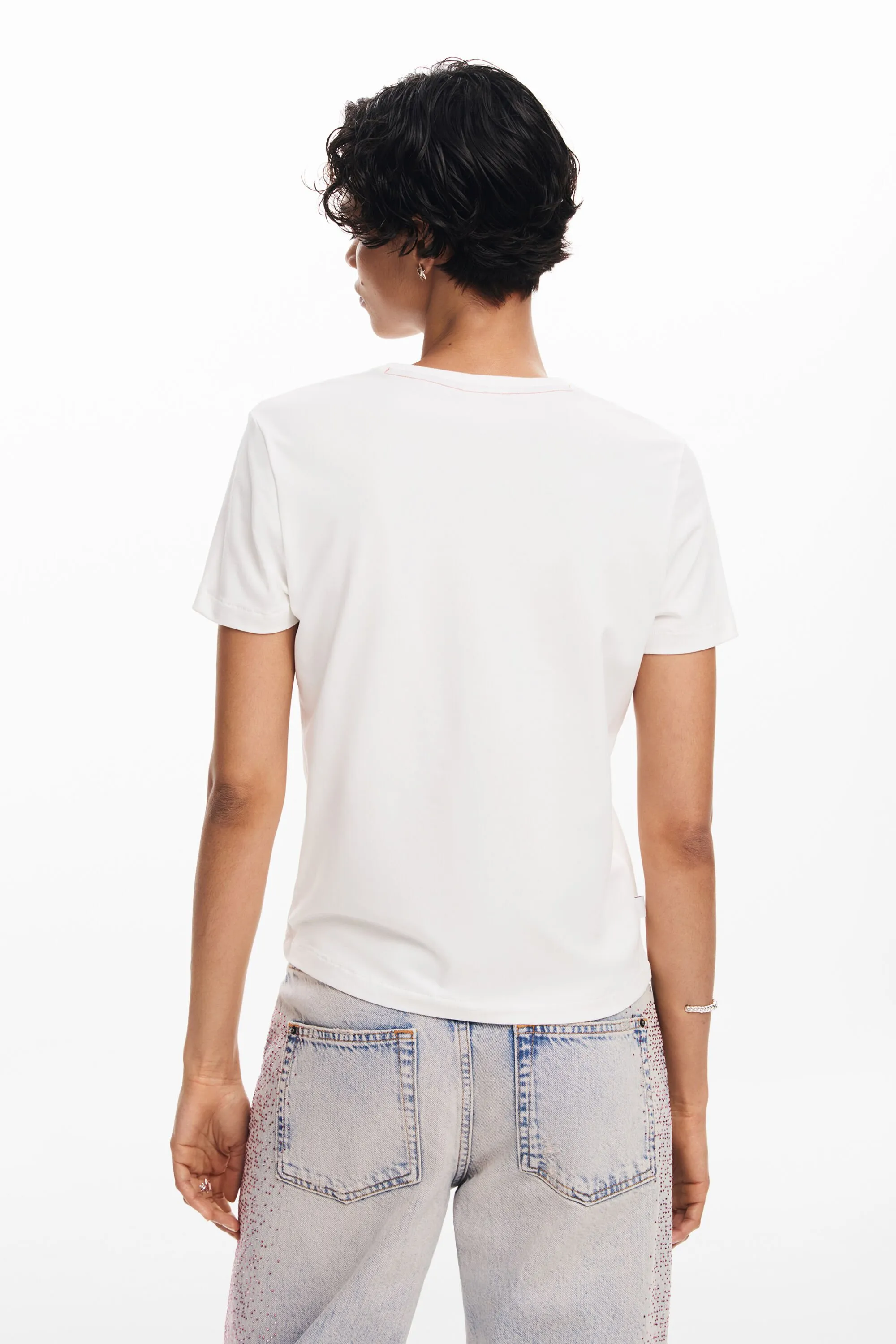 Camiseta flor