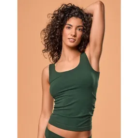 Camiseta mujer Focenza Tirantes 203 Verde Oscuro