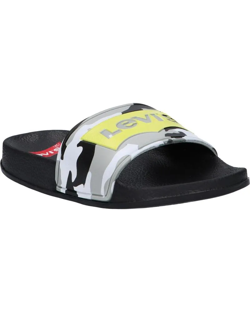 Chanclas de Niña y Niño LEVIS VPOL0060S POOL 2667 CAMO LIME