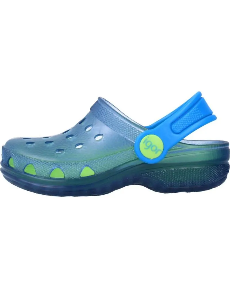 Chanclas IGOR  de Niña y Niño S10116  AZUL