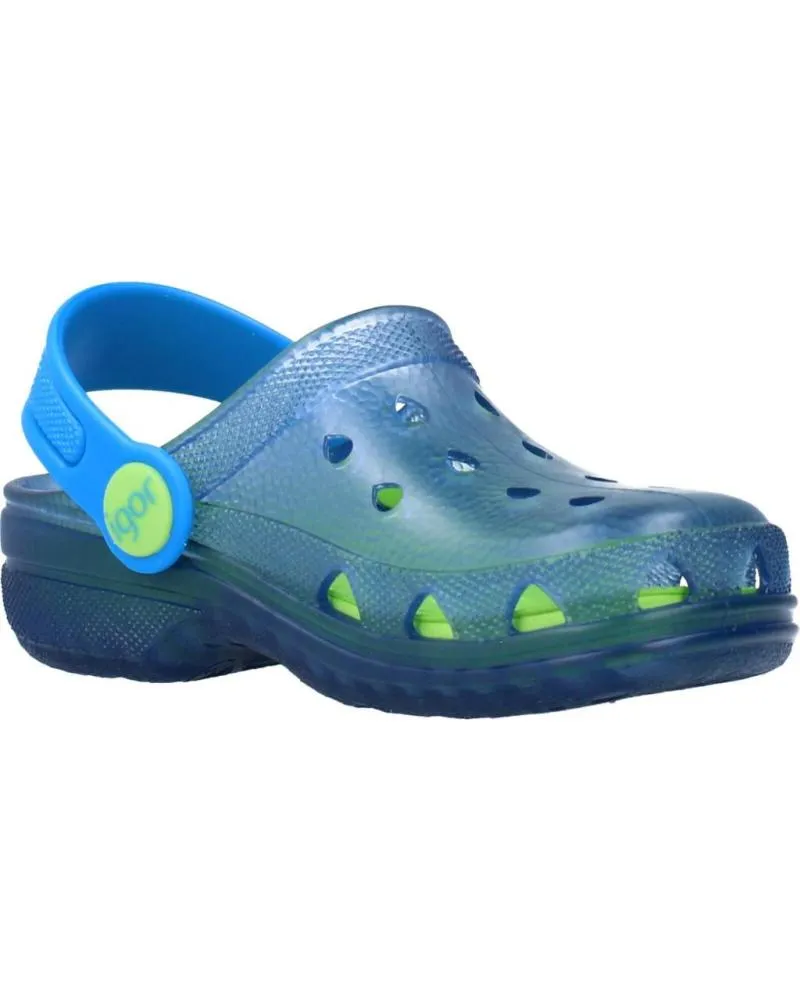Chanclas IGOR  de Niña y Niño S10116  AZUL