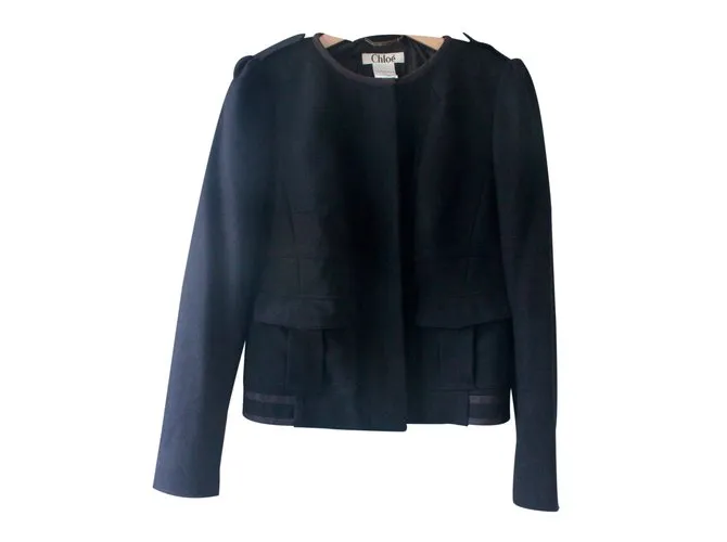 Chloé Chaqueta Negro 