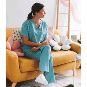 Conjunto pijama sanitario unisex en tejido elástico - Workteam