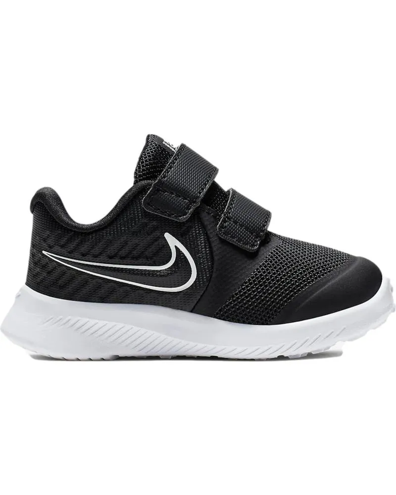 Deportivas de Niña y Niño NIKE ZAPATILLAS UNISEX STAR RUNNER 2 TDV AT1803 NEGRO