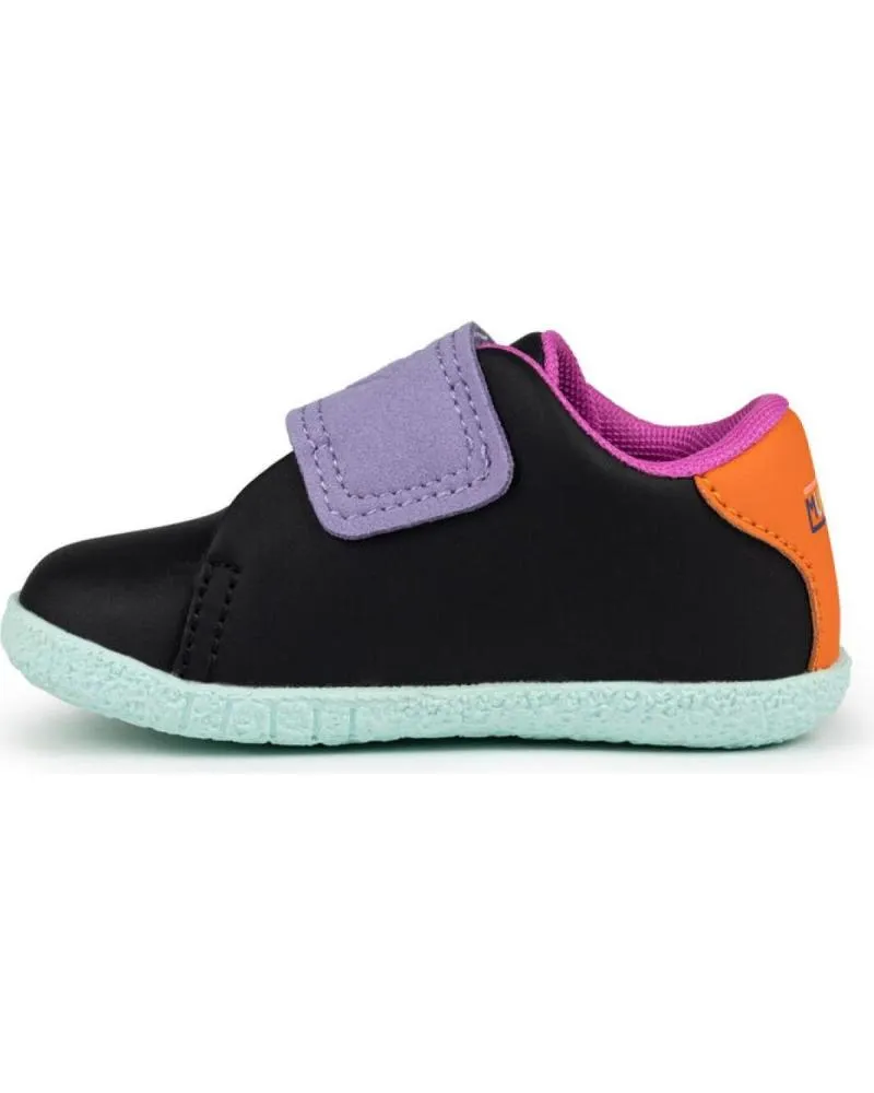 Deportivas MUNICH  de Niña y Niño BABY PAULO 8029009 8029009  NEGRO