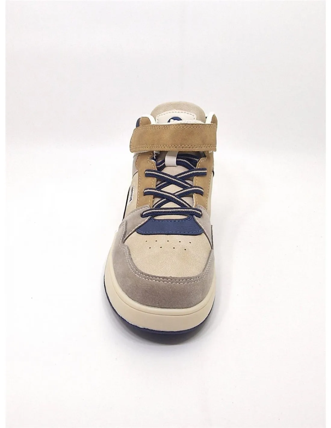 Deportivo de niño/niña Mustang en blanco o taupe 48989v