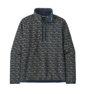 Forro polar Patagonia M's Better Sweater 1/4 Zip (Mountain Peak: New Navy)