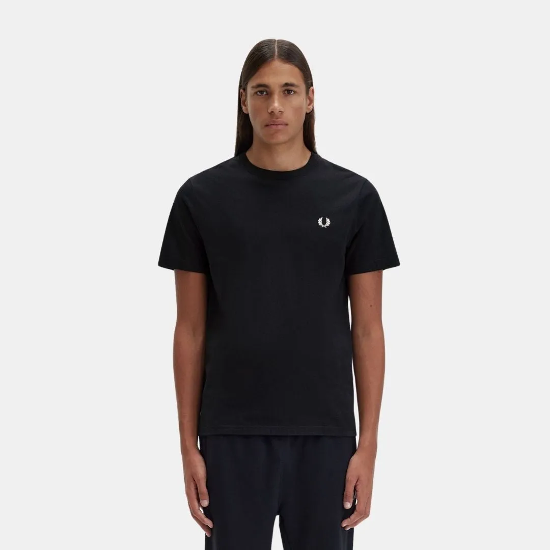 Fred Perry Crew Neck T-Shirt Black