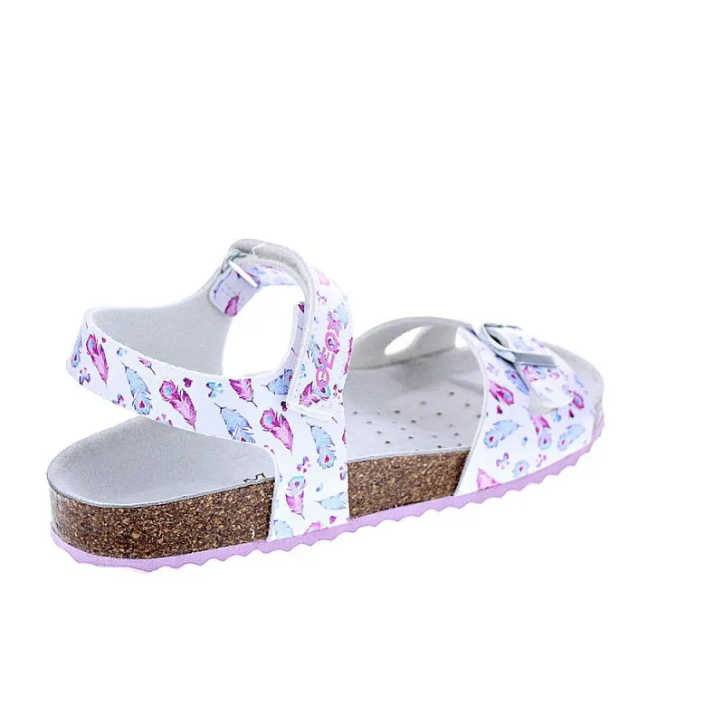 Geox Sandalias Niña Adriel Plata
