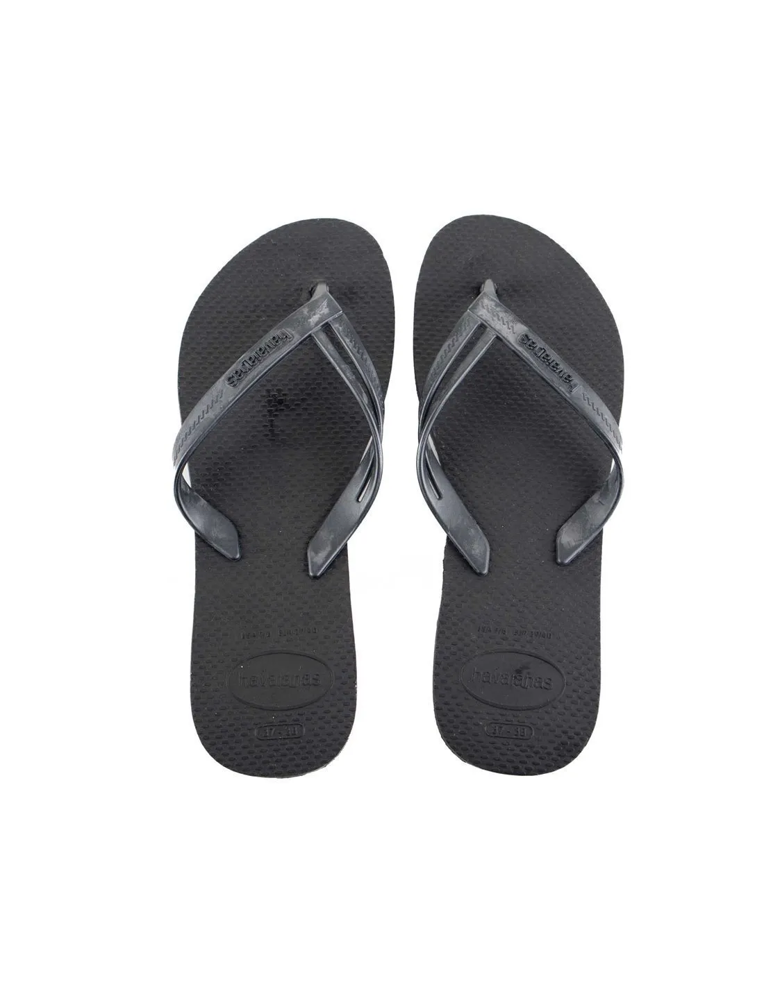 HAVAIANAS - Chanclas negras Elegance FC Mujer