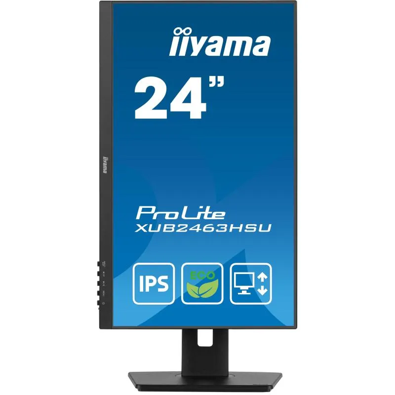 iiyama ProLite XUB2463HSU-B1 pantalla para PC 61 cm (24") 1920 x 1080 Pixeles Full HD LED Negro