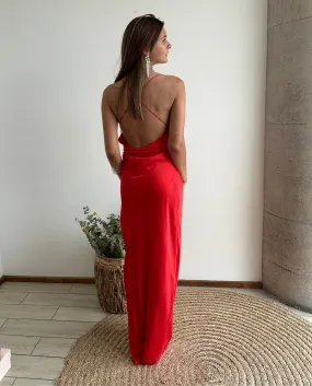 Maxi Vestido Venecia Rojo