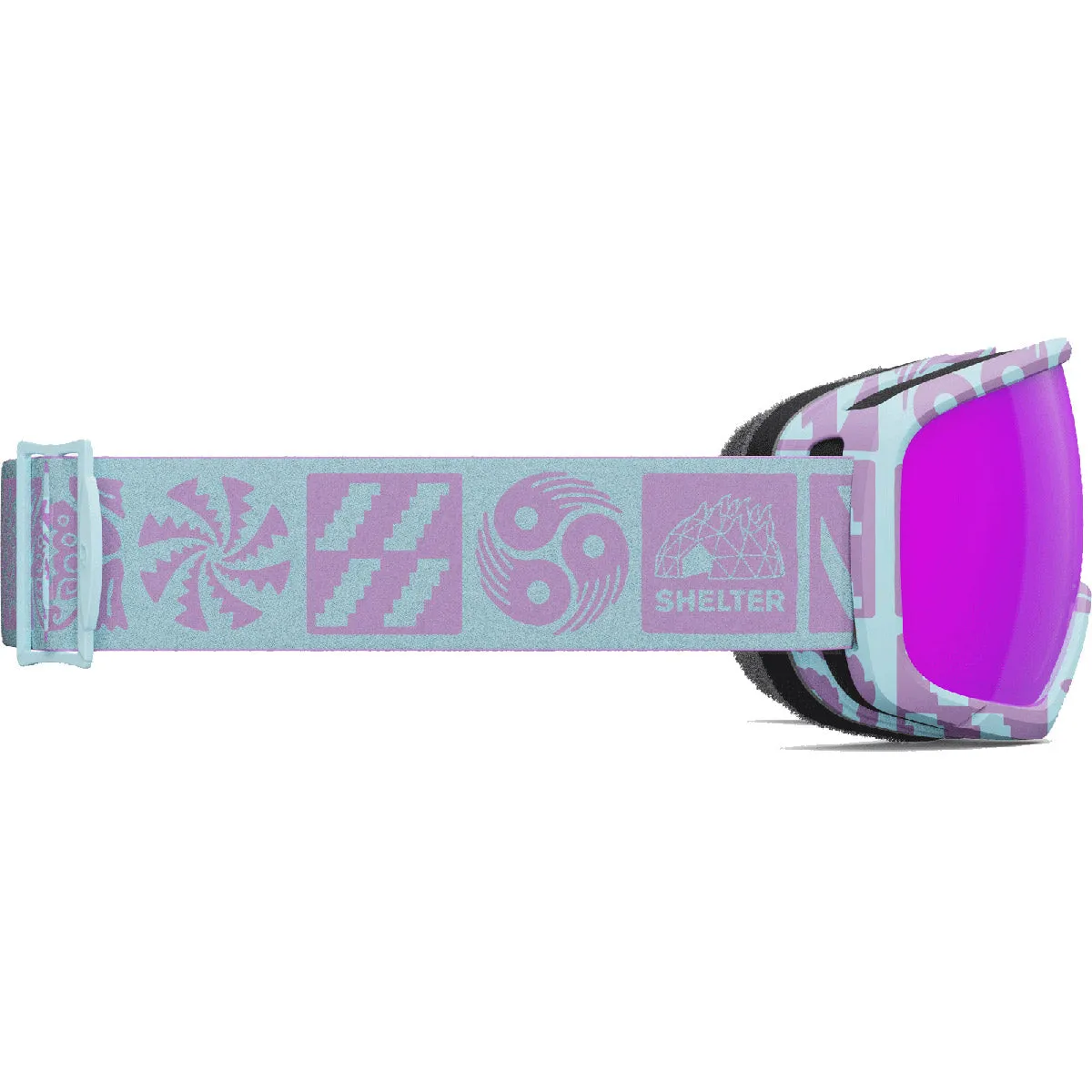 Máscara Mujer Gg Millie Lt Min Sh Viv Pnk Giro Azul