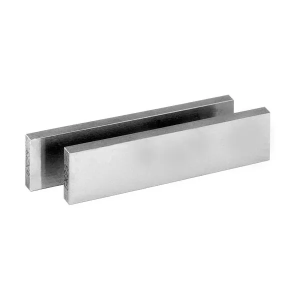 Par de placas de sujeción paralelas, estándar, 150 mm de largo