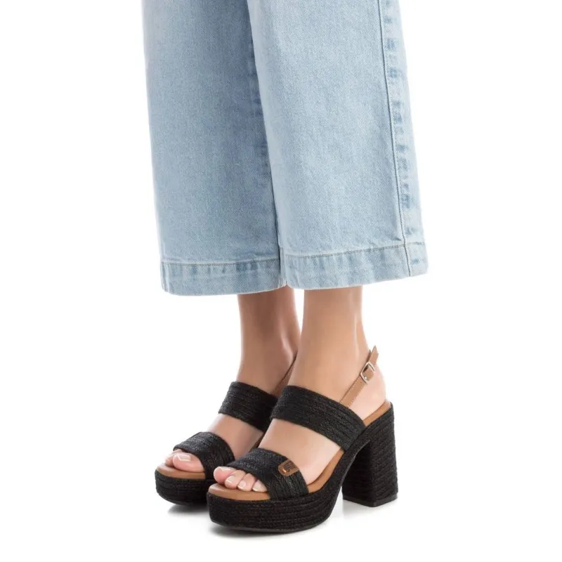 Sandalia de mujer REFRESH 171940 Negro