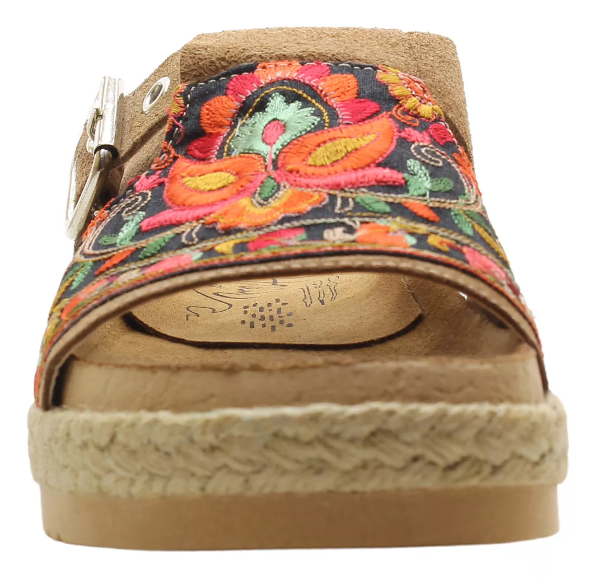 Sandalias Dama Mujer Anca & Co Bruna Hebilla Comoda Carg