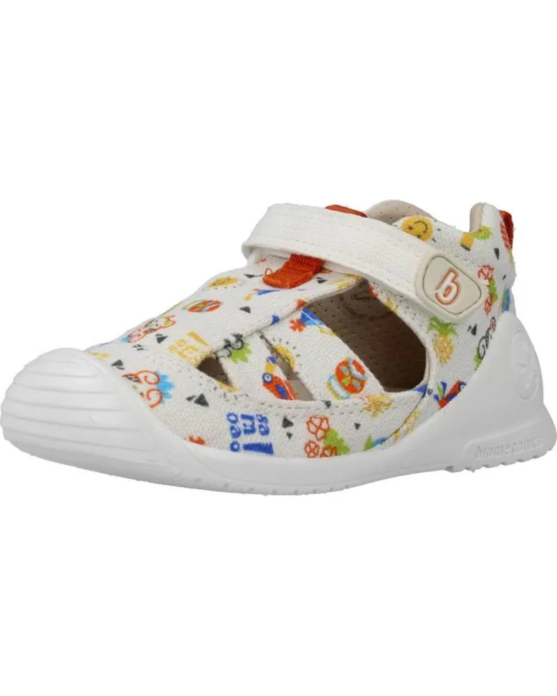Sandalias de Niña y Niño BIOMECANICS SANDALIA 232189 CRUDO