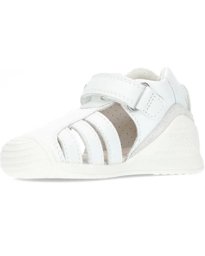 Sandalias de Niña y Niño BIOMECANICS SANDALIA CERRADA 222143 WHITE
