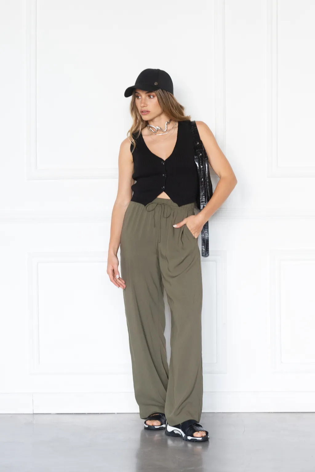 SANDALIAS MILLER Negro
