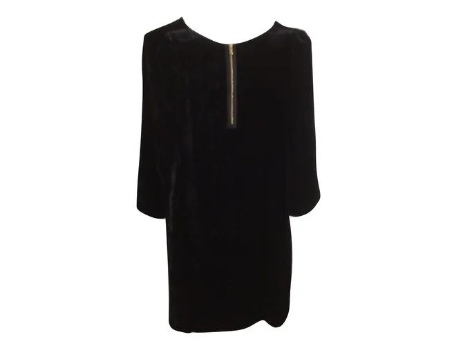 Sandro Vestido Negro 