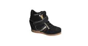Serafini zapatillas Negro 