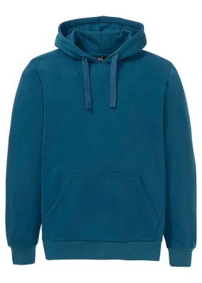 Sudadera con capucha Azul petróleo