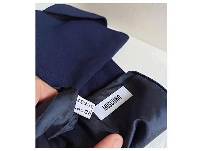 Vestido Moschino vestido azul Azul oscuro 