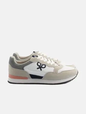 Zapatilla running style beige