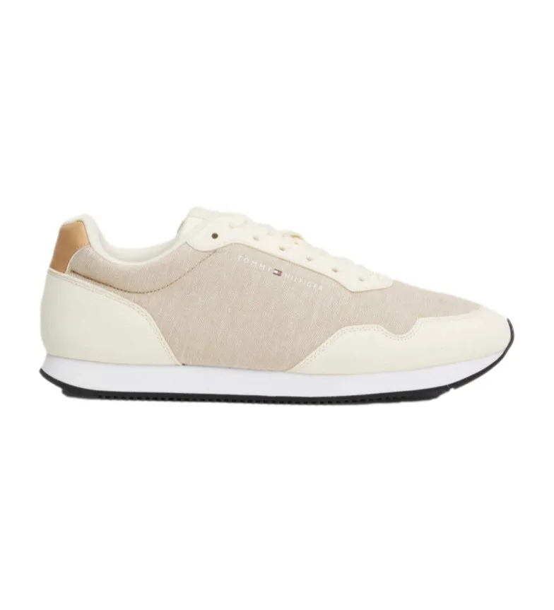 Zapatillas Runner Mix beige