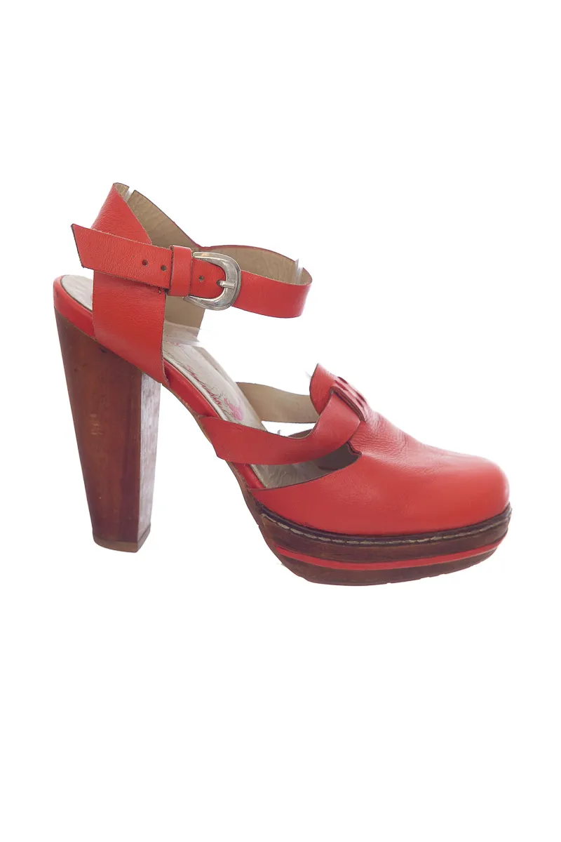 Zapatos color Naranja - Vélez