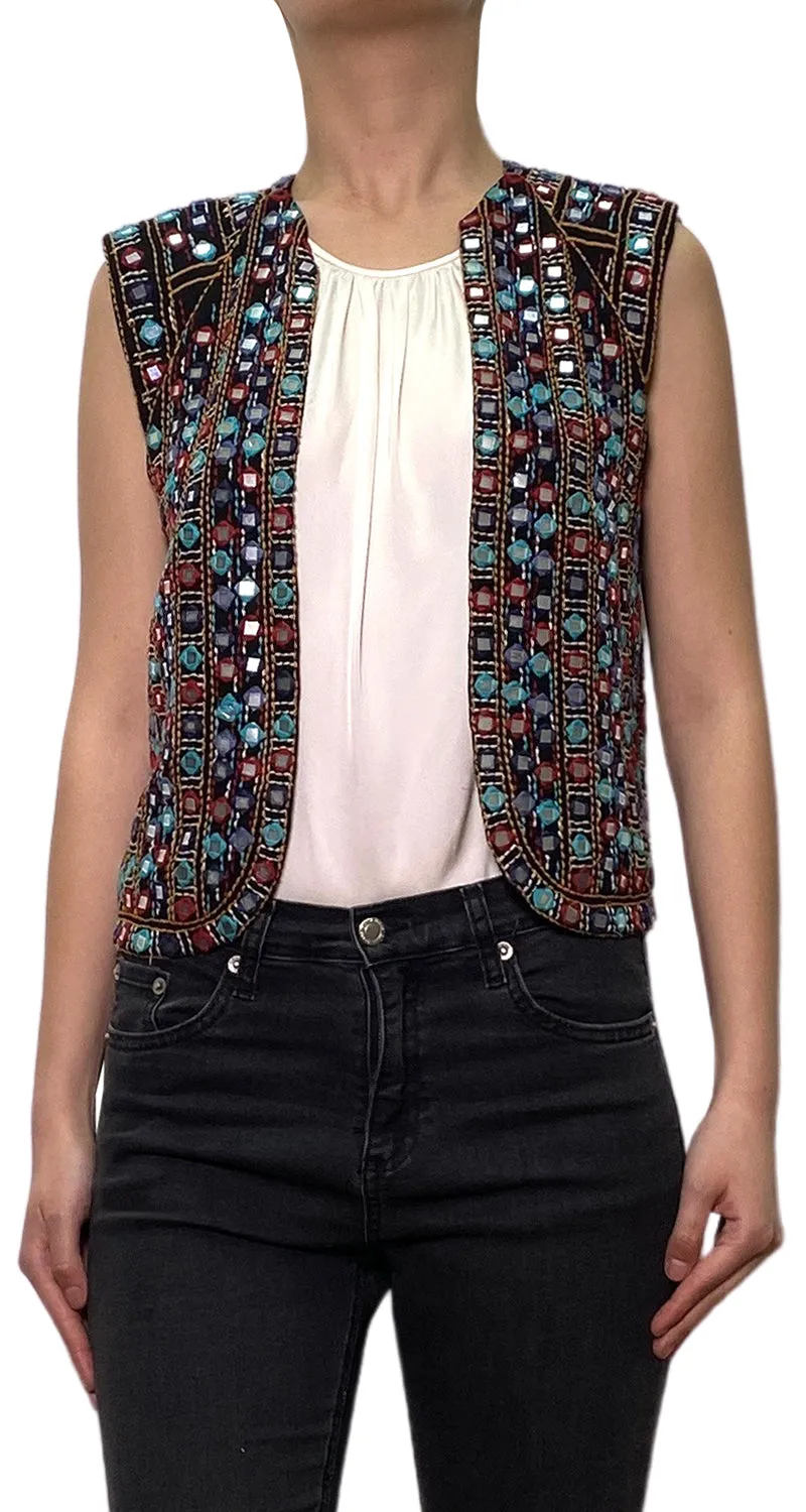 ZARA Chaqueta Gilet Espejos